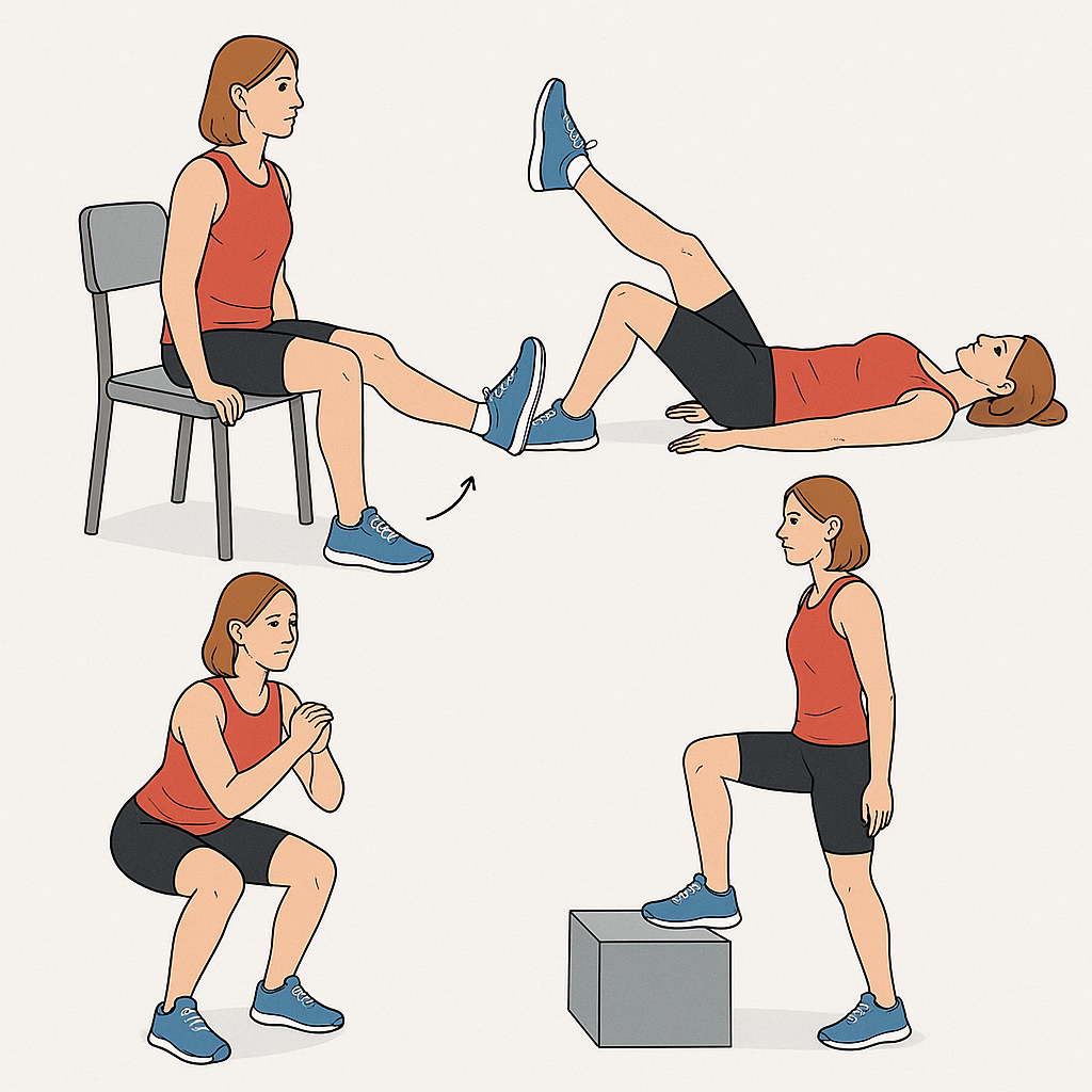 Ejercicios Básicos para Fortalecer la Rodilla y Mejorar la Movilidad