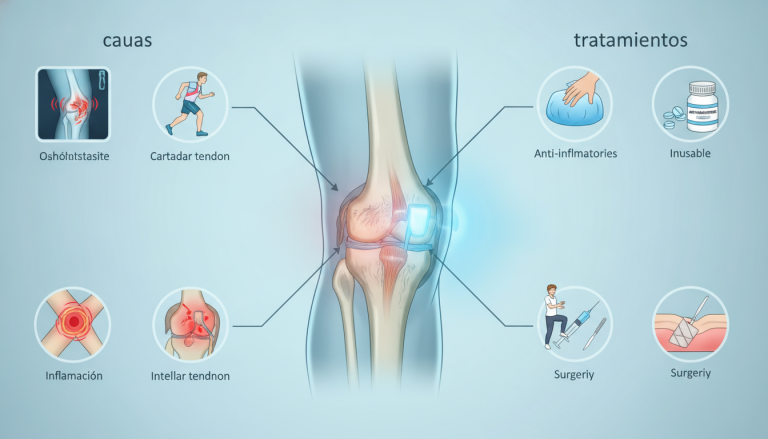 Dolor en la rodilla: causas y tratamientos