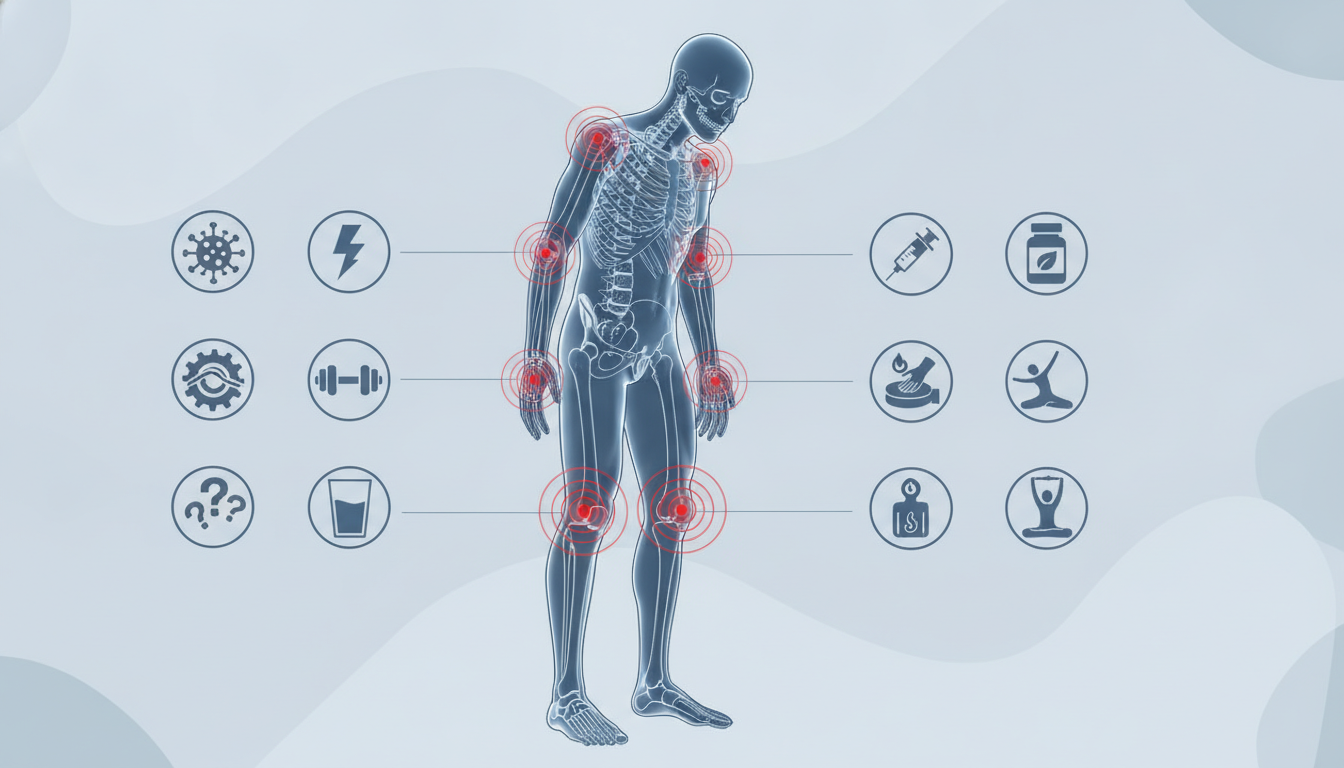 Dolor articular generalizado: causas y tratamiento