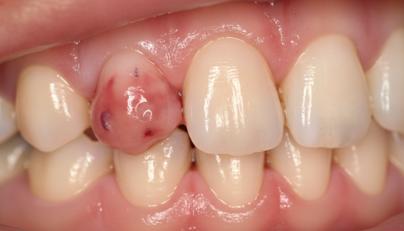 irritated gum