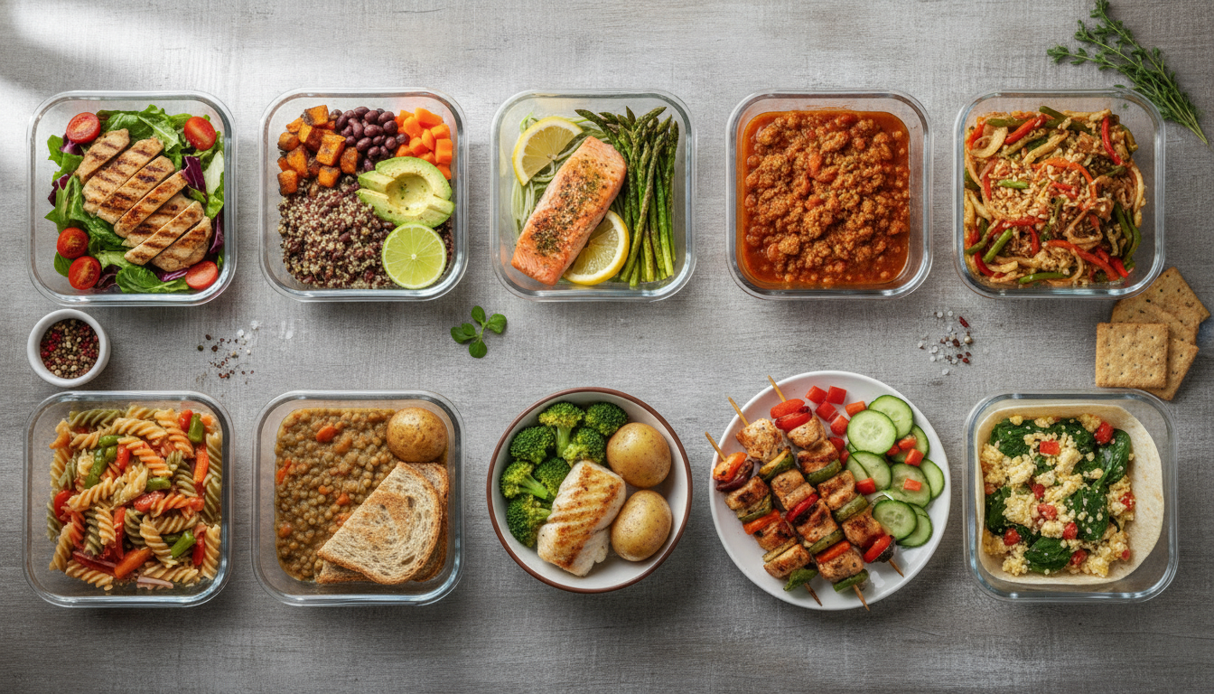 Perte de Poids : 10 Repas Faciles et Équilibrés