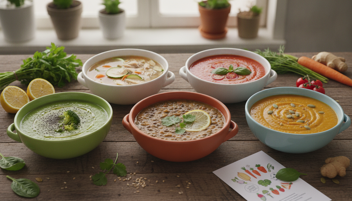 sopas para emagrecer
