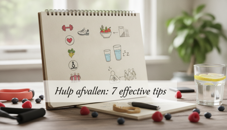 Hulp afvallen: 7 effectieve tips