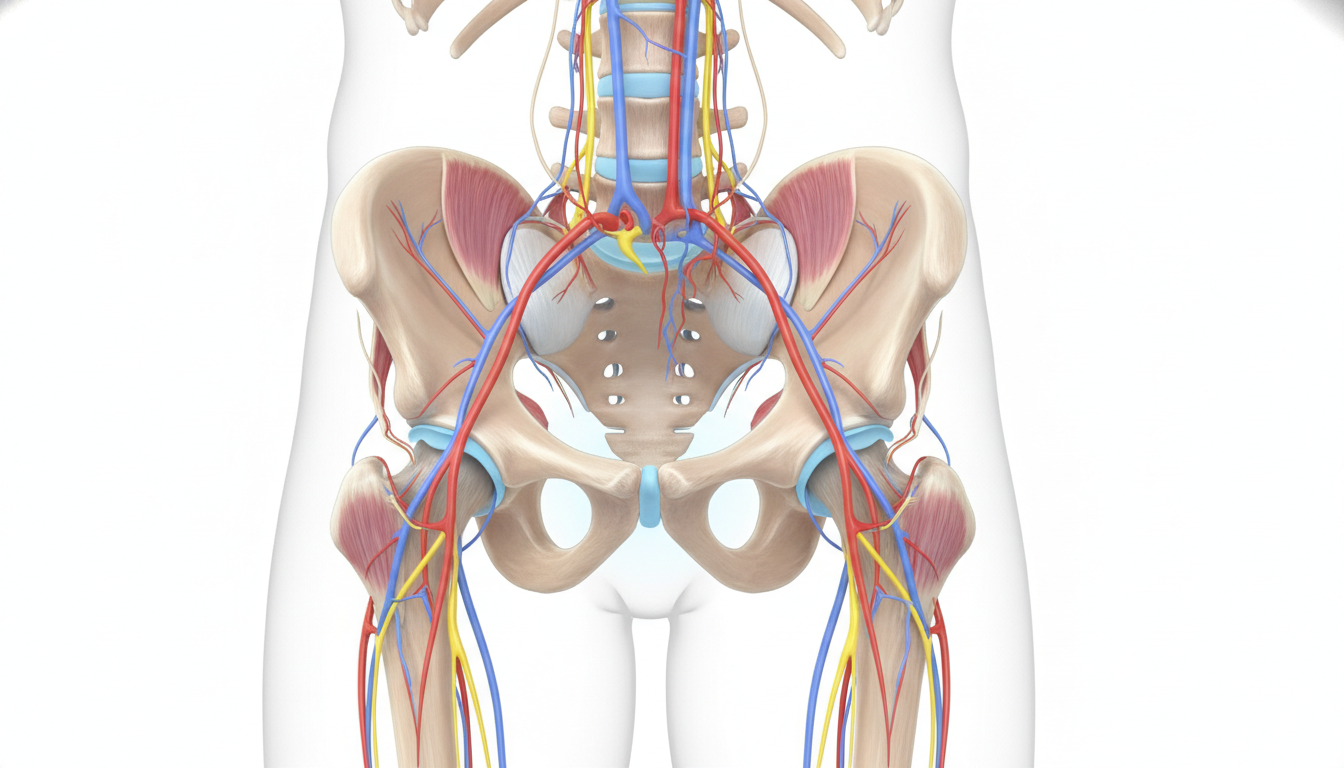 Cadera del cuerpo humano: Anatomía y función
