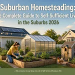 Suburban Homesteading: The Complete Guide to Self-Sufficient Living in the Suburbs (2026)