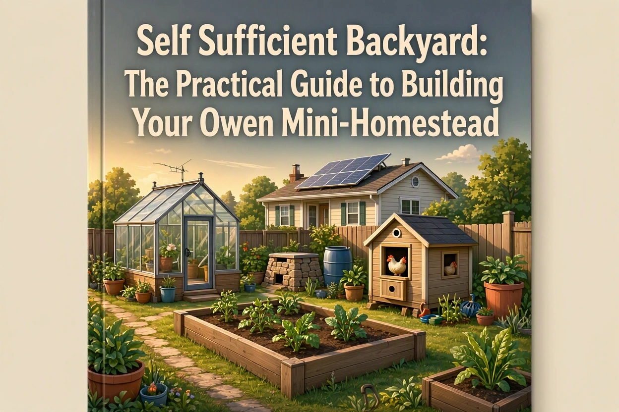 Self Sufficient Backyard: The Practical Guide to Building Your Own Mini-Homestead