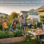 Modern Homesteading: How Today's Families Are Reclaiming Independence (Without Moving to a Farm)